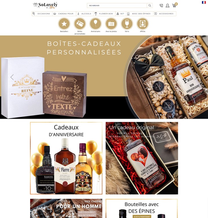 So lovely box - french website