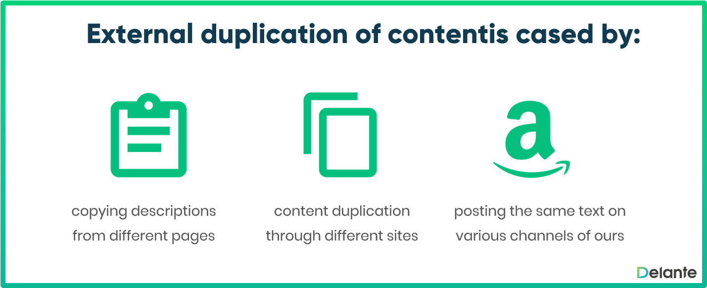 Causes of external duplication