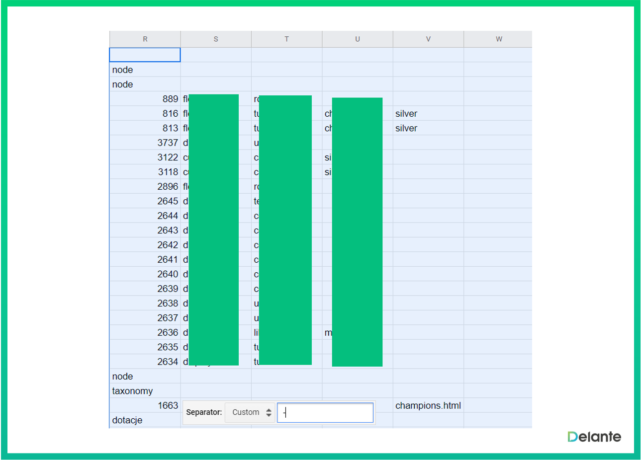 how to do 301 redirect in excel