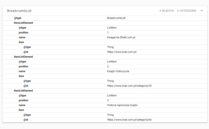 breadcrumbs in structured data case study