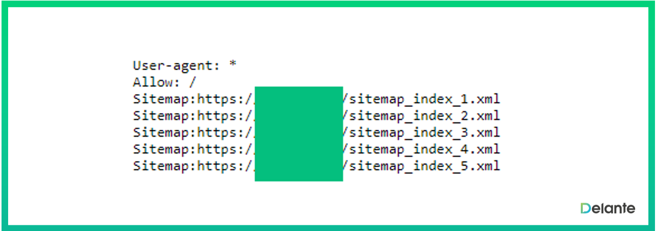 seo spam sitemap index