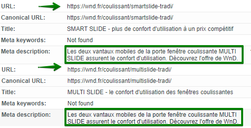 wnd fr duplicated meta description